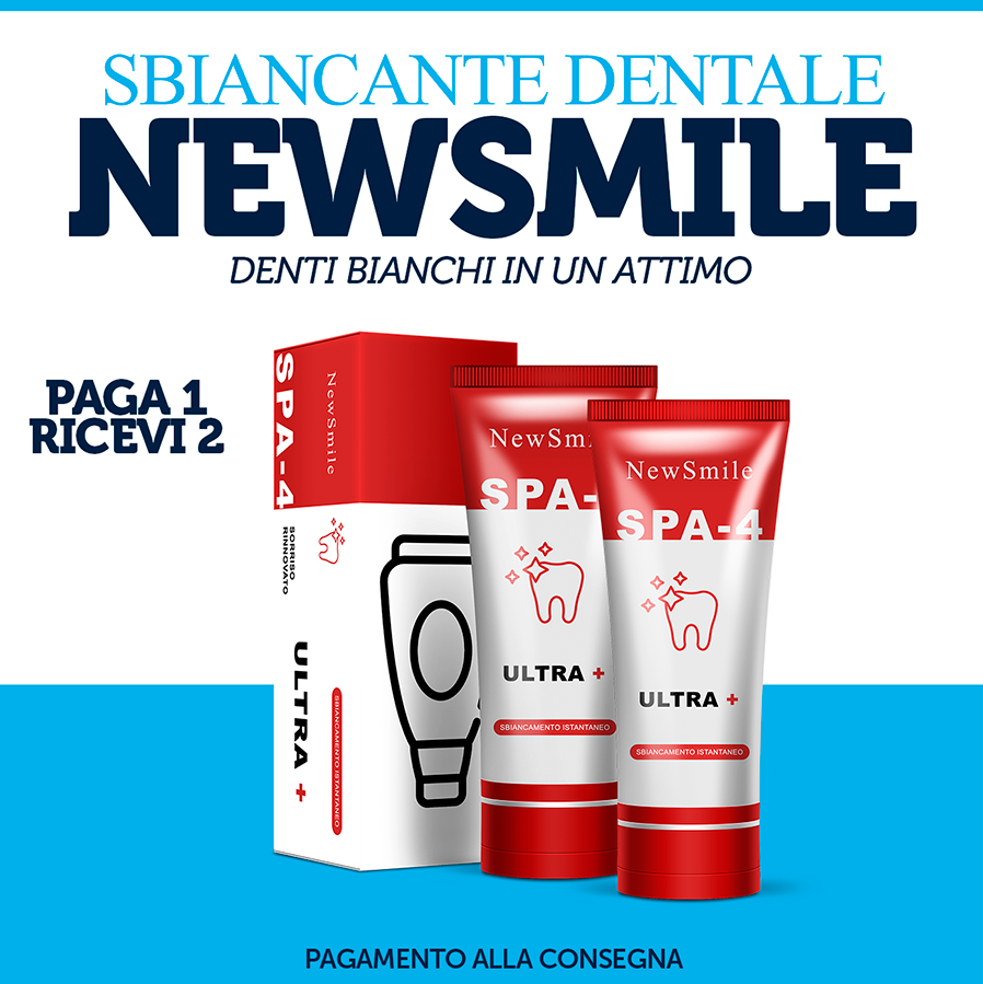 Sbiancante Dentale NewSmile [PAGA 1 RICEVI 2]